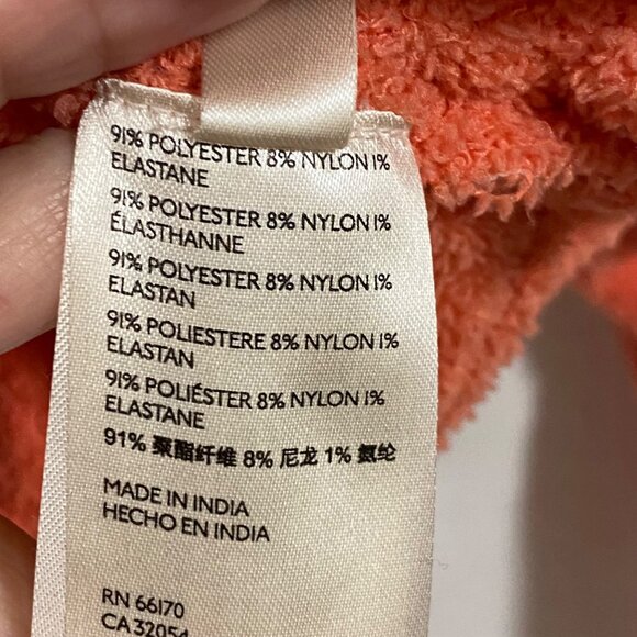 Free‎ People Cabin Fever Terrycloth Sweater Pink Size XS - Picture 4 of 7